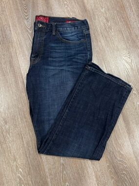 Lucky Brand Men's Straight Dark Indigo Jeans